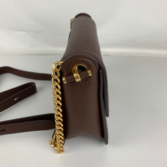 New Tory Burch Chelsea Leather Cross Body - Picture 5 of 7